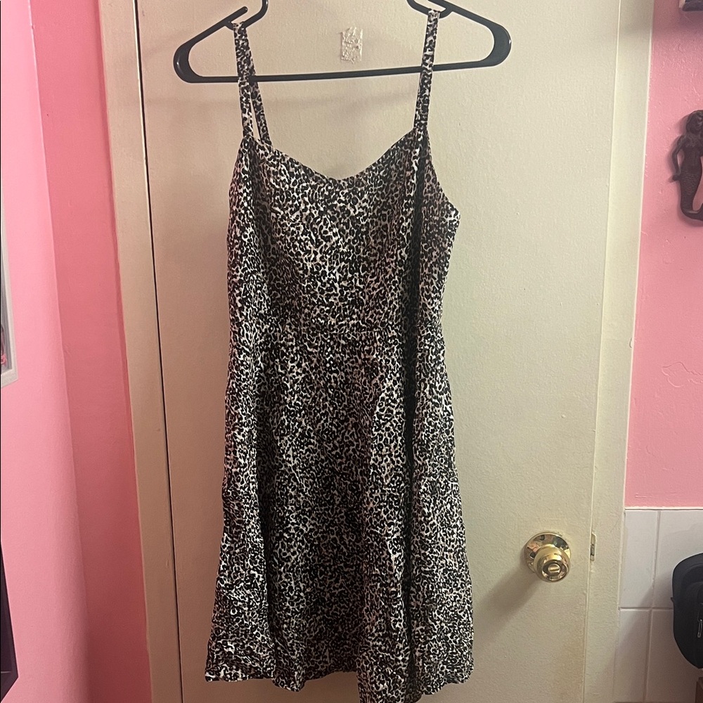 Leopard Print Women's Dress